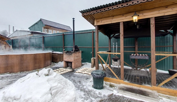 Баня Три Кита в Нижнем Новгороде: бассейн, Сауна, Легкий пар, Чилим,