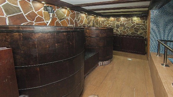Сауна САКУРА в Нижнем Новгороде: купель, хамам, гидропунктура, горячие камни, Сауна,