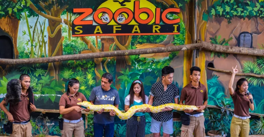 Зоопарк Zoobic Safari в Манила: Любимцы, Хищники, Рептилии, Земноводные, Сафари, Зиплайн, Zipline, Animals, Predators, Safari,