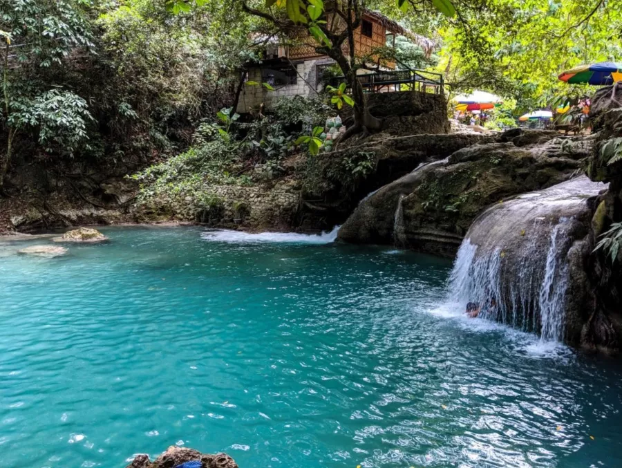 Водопады Kawasan Falls в Себу: Активный Отдых, Прыжки, Водопад, Река, Вода,