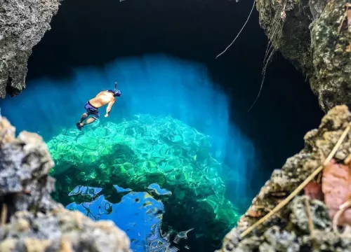 Пещера Cabagnow Cave Pool в Бохоль