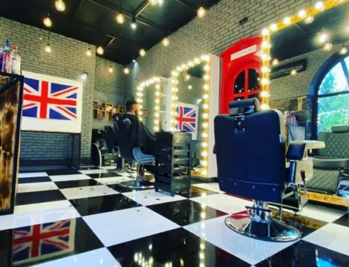 London barbershop.