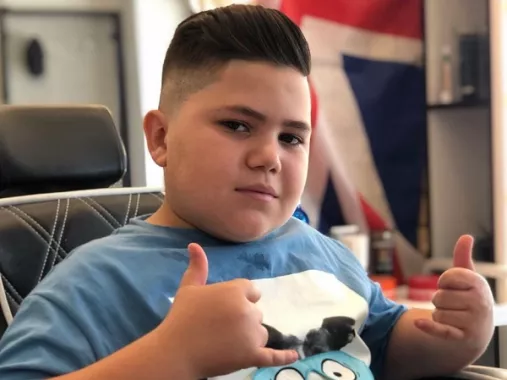 London barbershop.