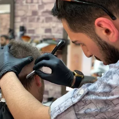 Vikings Barbershop.