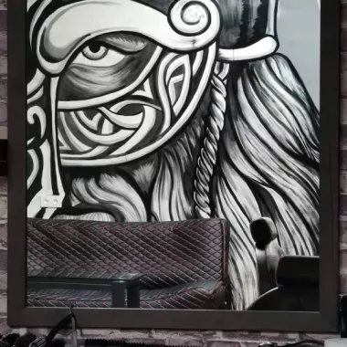 Vikings Barbershop.