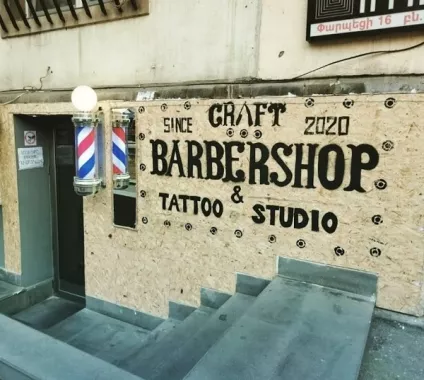 CRAFT BARBERSHOP & TATTOO STUDIO.
