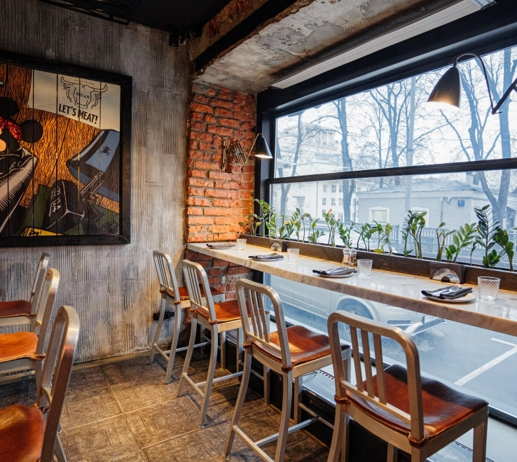 Кафе Пиццерия Bro&n в Москве: Пиццерия, Патрики, Кафе, Мясные блюда, Пицца, Американская кухня,
