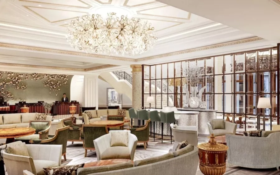 Гостиница 5* The Carlton, Moscow в Москве: Отель, Гостиница, Ресторан, Терраса, Бар, СПА,
