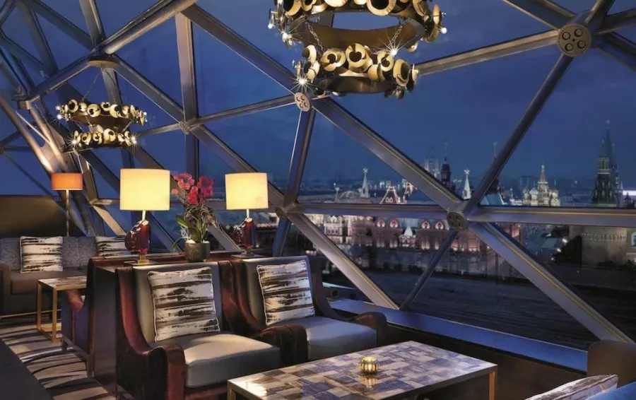Гостиница 5* The Carlton, Moscow в Москве: Отель, Гостиница, Ресторан, Терраса, Бар, СПА,