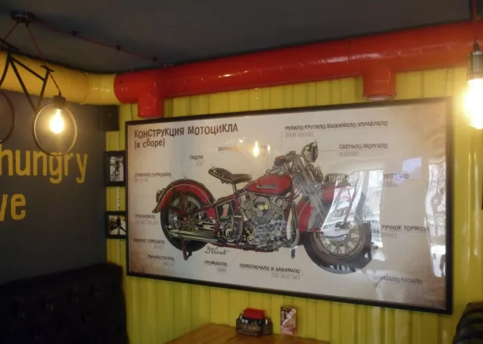 Служба доставки "Bikers Pizza & Rolls"