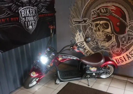 Служба доставки "Bikers Pizza & Rolls"