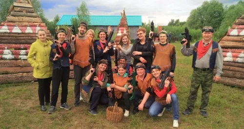 Парк активного отдыха Дикий запад  в  Перми