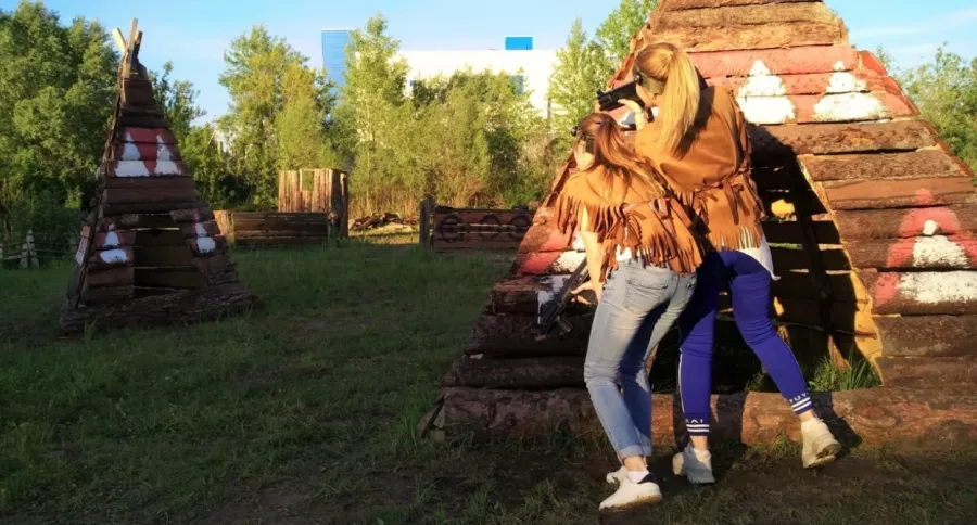 Парк активного отдыха Дикий запад в Перми: Чилим, Лазертаг, Веселье,