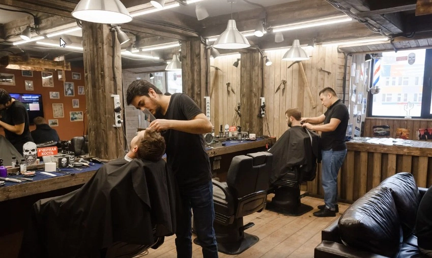 Мужская парикмахерская Черная кость в Видном: Борода, Бритье, Воск, Барбершоп, Красота,