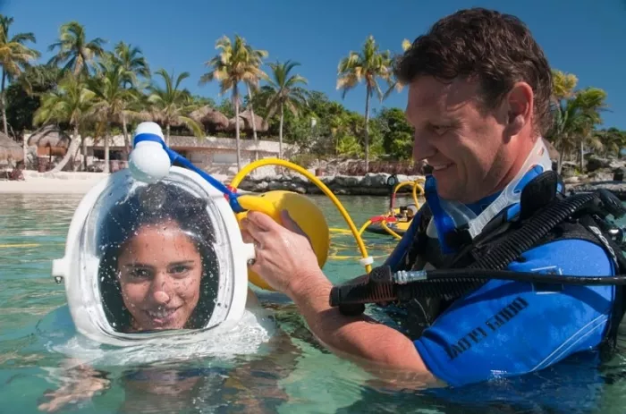 Дайвинг «Boracay Aquanaut Helmet Diving»