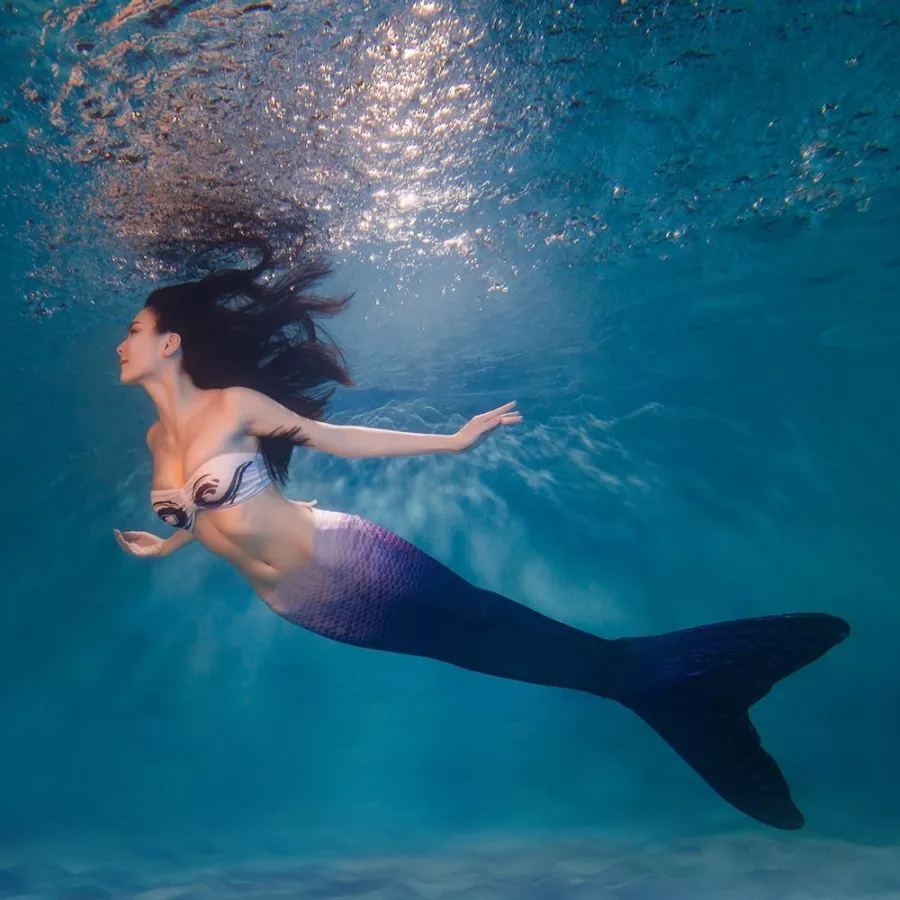 Aкадемия Philippine Mermaid Swimming Academy в Боракай: Море, Рыбы, Вода,