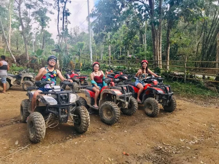 Заезды Shingley Atv/Zipline Rides в Боракай: Горячая ванна, Зиплайн, Скала, Бездорожье, Zipline, Rock, Off-road, Hot bath,