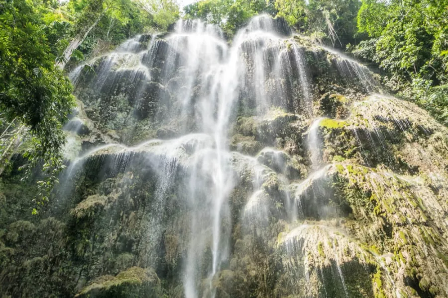 Водопад Tumalog Waterfalls в Себу: Водопад, Прыжки в воду, Река, Пикник, Лагуна, Falls, Tumalog, Laguna,