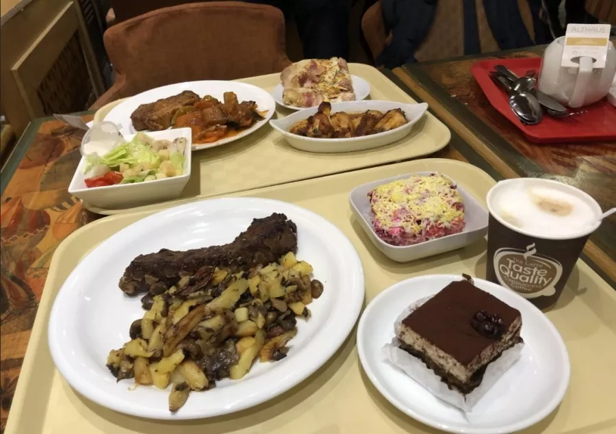 Ресторан фри-фло Грабли в Москве: Заказ навынос, Восточная кухня, Русская кухня, Детское меню,