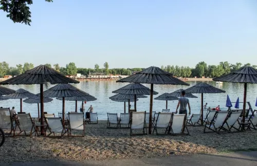 Ada Ciganlija  в  Белграде