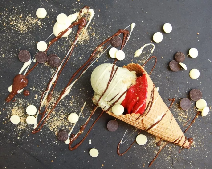 Icebox Frozen Yogurt & Ice Cream в Белграде: Мороженое, Вкусно, Чилим,