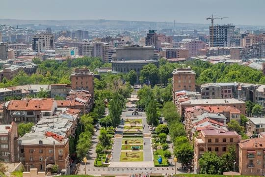 Музей под открытым небом в Ереване Каскад в Ереване: архитектура, монументы, террасы, каскад, достопримечательности, экскурсия,