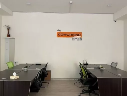 "The Area Coworking" - пространство для совместной работы в Ереване.