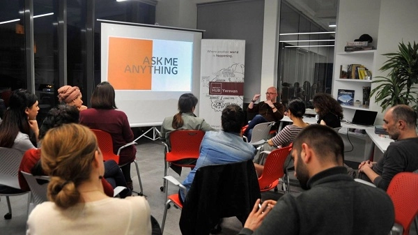 Impact Hub Yerevan - коворкинг-клуб в Ереване: коворкинг, рабочее пространство, аренда офиса, конференс-зал,