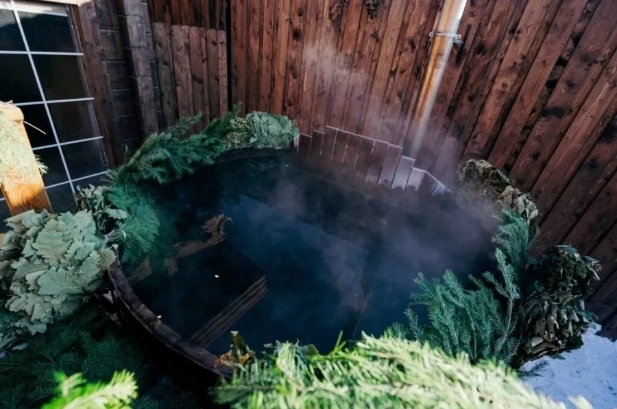 Русская баня на дровах Видная усадьба в Видном: Парения, SPA, Купель, Массаж, Коттедж,