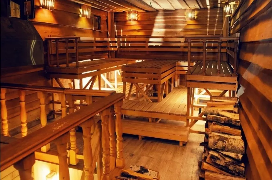 Русская баня на дровах Видная усадьба в Видном: Парения, SPA, Купель, Массаж, Коттедж,