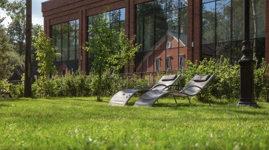 Hotel & SPA 4* Palmira Garden в Видном: Сауна, Хамам, Бассейн, SPA, Фитнес, Ресторан, Кафе, Парковая Зона,