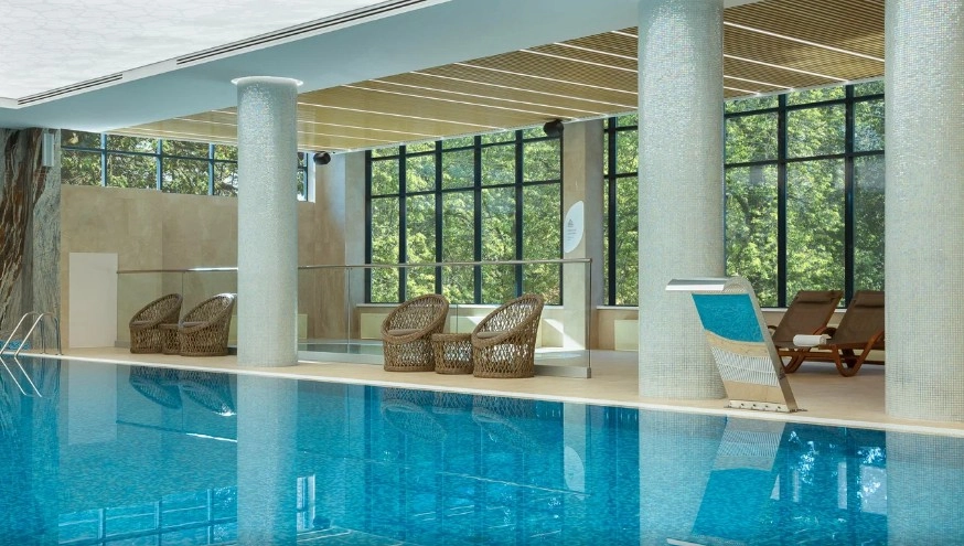Hotel & SPA 4* Palmira Garden в Видном: Сауна, Хамам, Бассейн, SPA, Фитнес, Ресторан, Кафе, Парковая Зона,