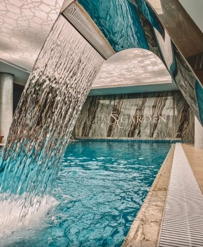 Hotel & SPA 4* Palmira Garden в Видном: Сауна, Хамам, Бассейн, SPA, Фитнес, Ресторан, Кафе, Парковая Зона,