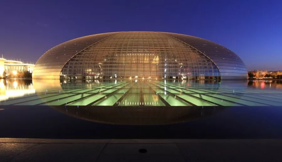 Театр National Center for the Performing Arts в Пекине: Театр, Архитектура, Шоу,