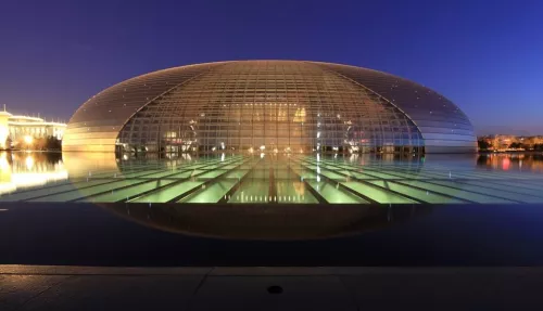 Театр National Center for the Performing Arts в Пекине