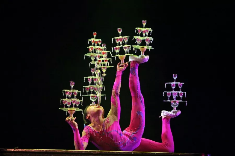 Театр Tiandi Theatre Acrobatic Show в Пекине: Развлечения, Акробатика,