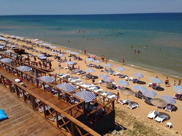 Baykush Beach в Стамбуле: Пляжи Стамбул, Море, Шезлонг, Пляжный Отдых,