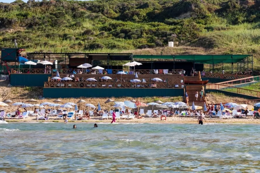 Baykush Beach в Стамбуле: Пляжи Стамбул, Море, Шезлонг, Пляжный Отдых,