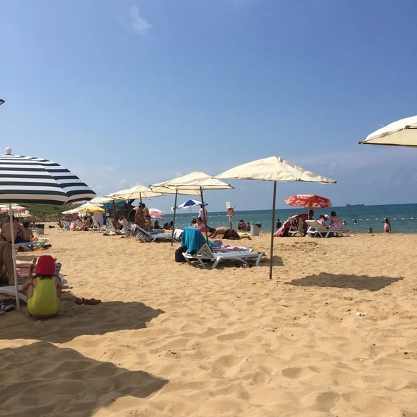 Baykush Beach в Стамбуле: Пляжи Стамбул, Море, Шезлонг, Пляжный Отдых,