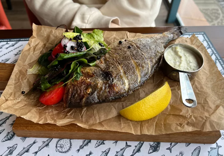 Рестран Барабуля в Сочи: Черноморская кухня, Средиземноморская кухня , Морепродукты , Креветки, Кафе, Ресторан,