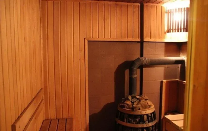Баня на дровах "Сальвадор".