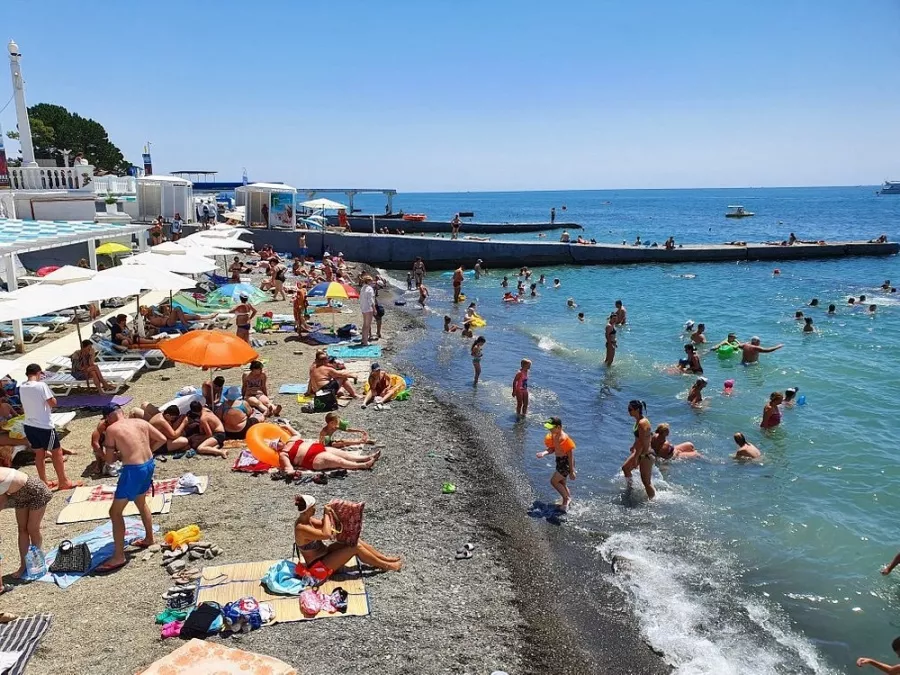 Пляж Цирк в Сочи: Море, Пляжный отдых , Муниципальный пляж , Черное Море,