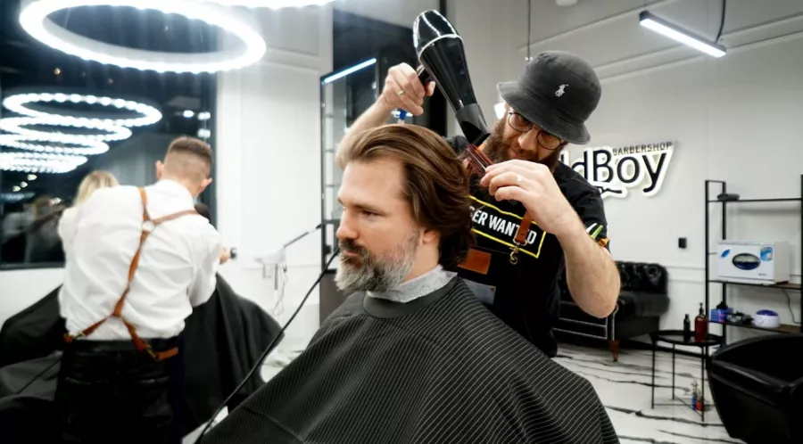 Барбершоп OldBoy на улице Поляны в Москве: Красота, Стрижка, Борода, Бритье,