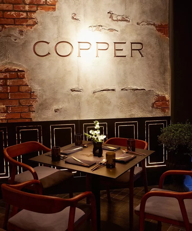 Ресторан Copper в Калининграде: Вино, Банкет, Панорама, Терраса, Европейская кухня, Покушать,