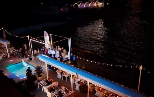 Панорамный ресторан Паруса  в  Сочи