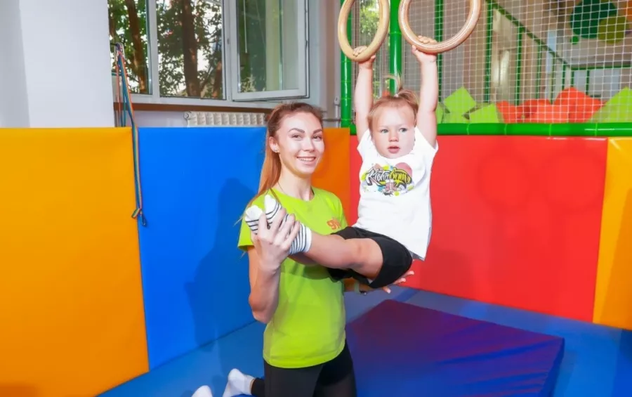 Детский гимнастический центр Krohagym в Санкт-Петербурге: Гимнастика, Растяжка, Акробатика, Батуты,