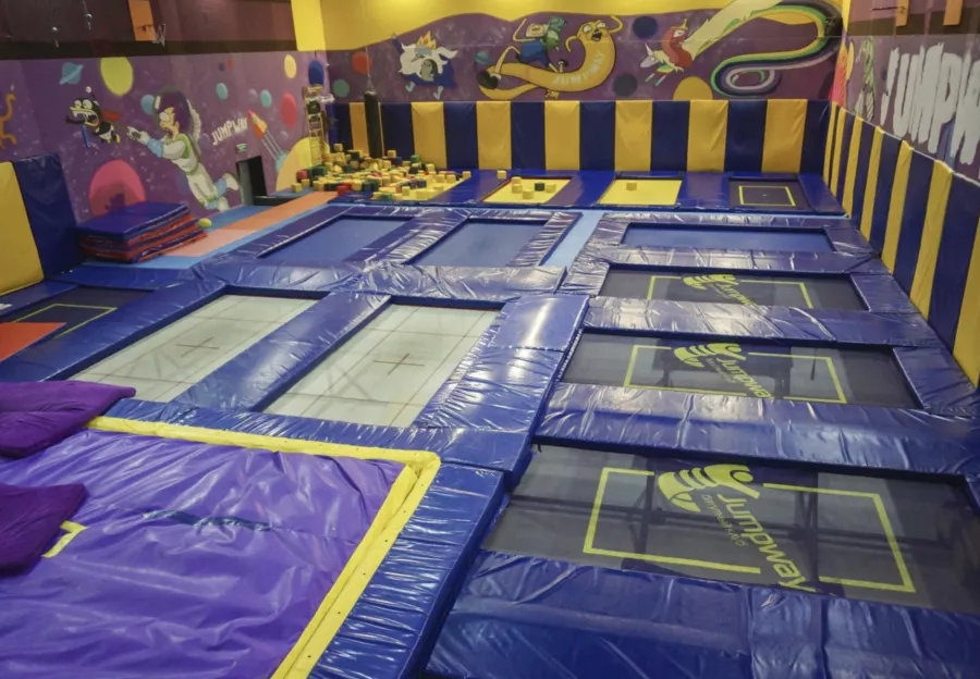 Батутный центр Jumpway в Москве: Батуты, Прыжки, Прыгать, Веселье, Активный Отдых,