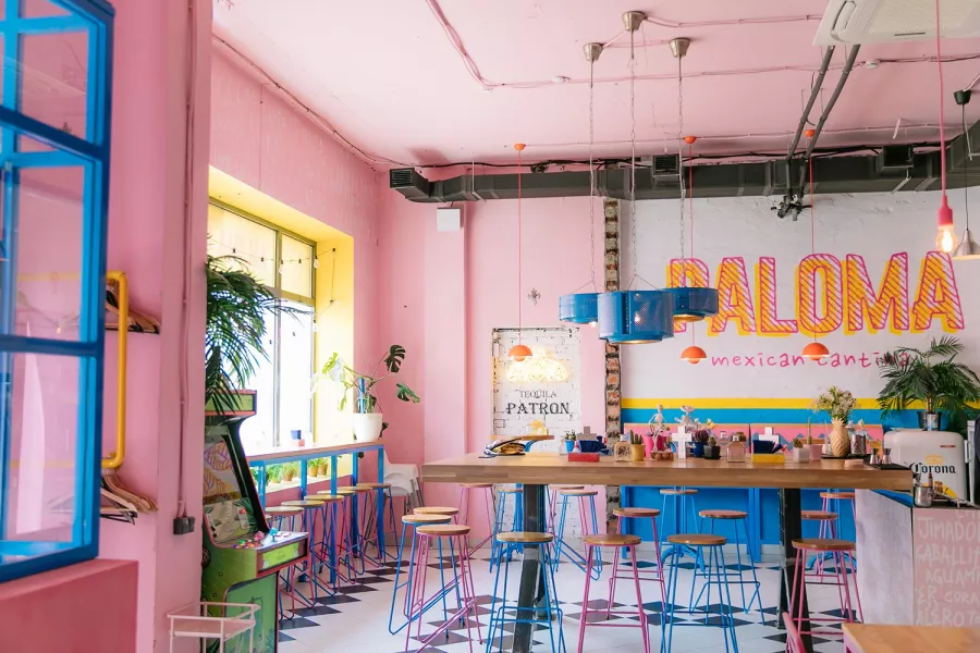 Кафе Paloma Cantina в Санкт-Петербурге: Еда,