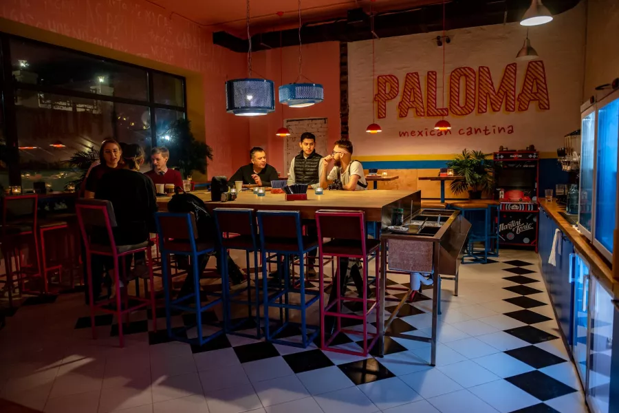 Кафе Paloma Cantina в Санкт-Петербурге: Еда,