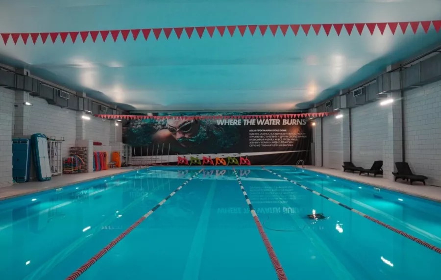 Фитнес-клуб Aquastar в Москве: Аквааэробика, Аэробика, Боевые искусства, Йога, Кроссфит, Бассейн,